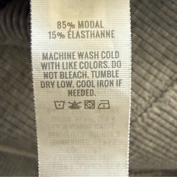 Offline By Aerie Thumbs Up Heavyweight Ribbed Wide Leg Pant in Heather Gray, XS - Picture 9 of 10